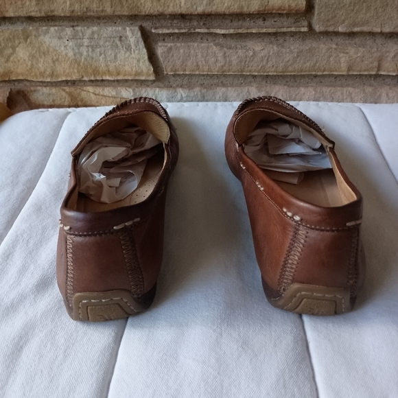 Frye Mens Brown Leather Loafers_11.5 main image 4